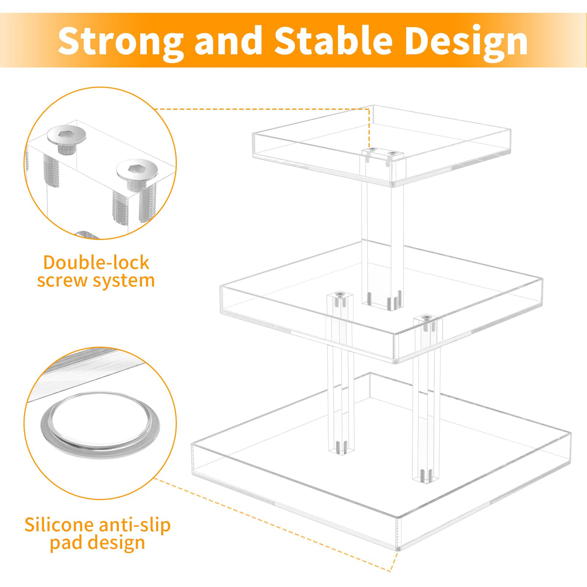 NIUBEE assembly process with included wrench for fast setup