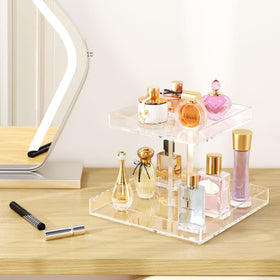 NIUBEE easy-assembly perfume stand includes a tool for quick setup.