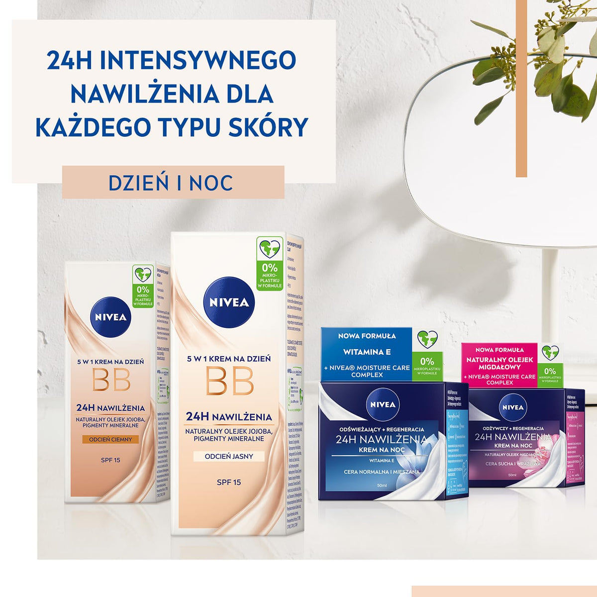 NIVEA BB Cream 5-in-1 daily care for refreshed look