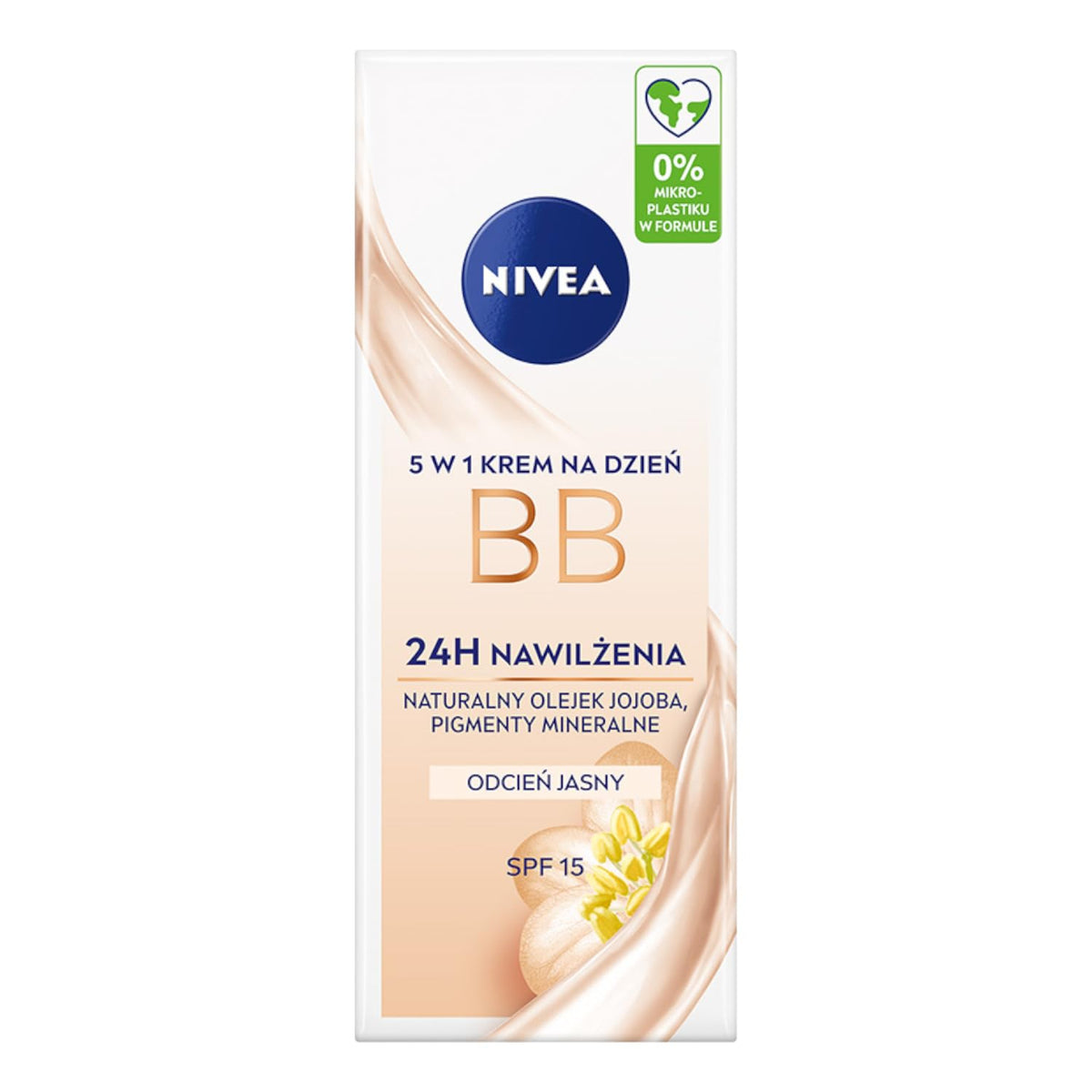NIVEA BB Cream 5-in-1 hydration on skin for a smoother, more even look