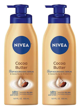 Packaging on a bathroom shelf ready for daily care