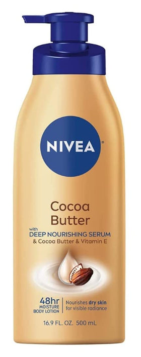 Hands applying lotion for smooth, comfortable dry skin