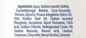 NIVEA Creme Soft body wash bottle with creamy lather for soft, smooth skin.
