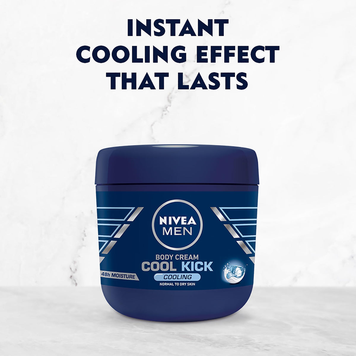 Applying NIVEA Men Cool Kick cream ensures even coverage for smooth skin