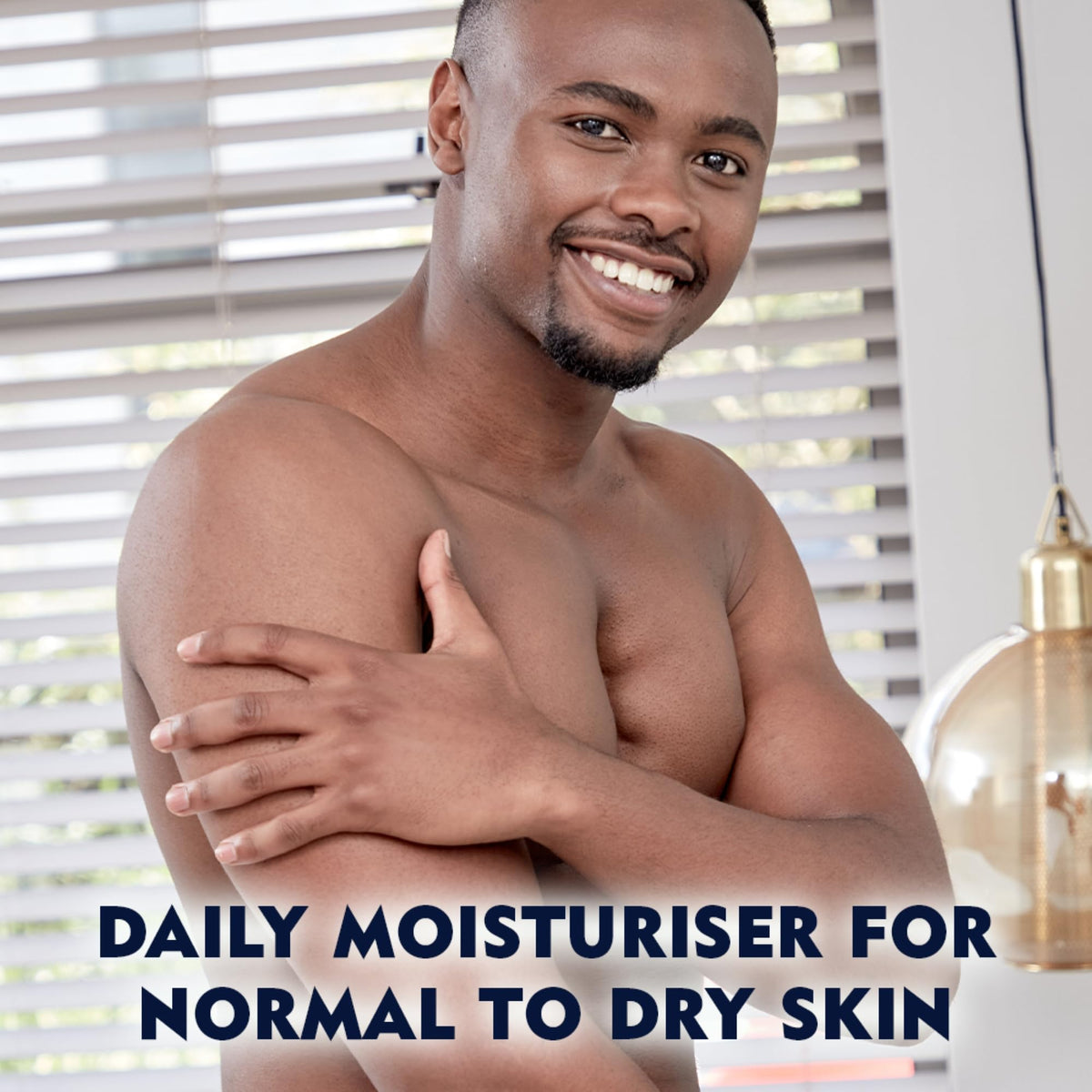 NIVEA Men Cool Kick on skin after application with 48-hour moisturisation