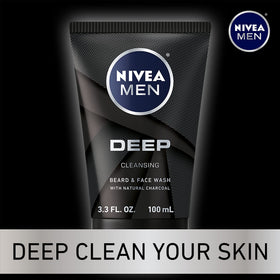 NIVEA MEN DEEP vanilla bourbon scent conveys masculine fragrance