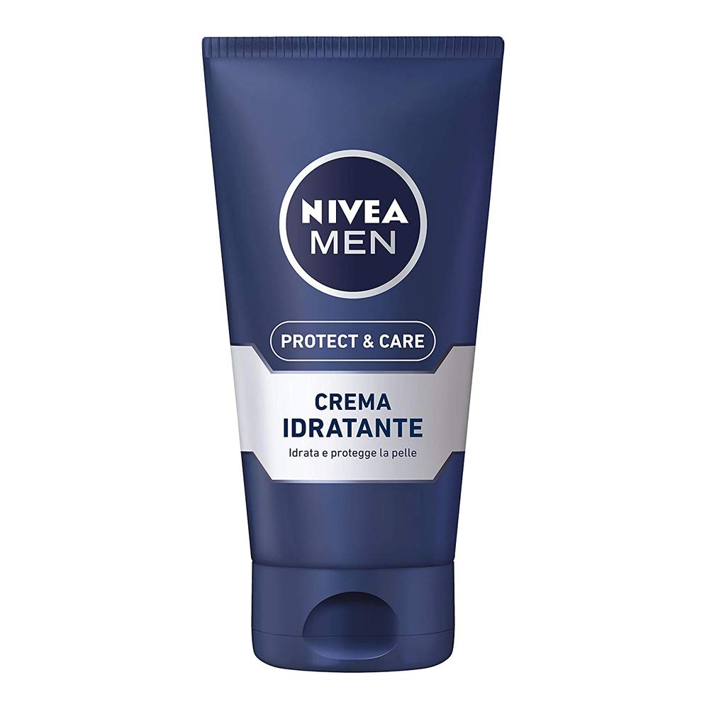 NIVEA Men Rehydrating Moisturiser pack shot showing convenient 75 ml size.