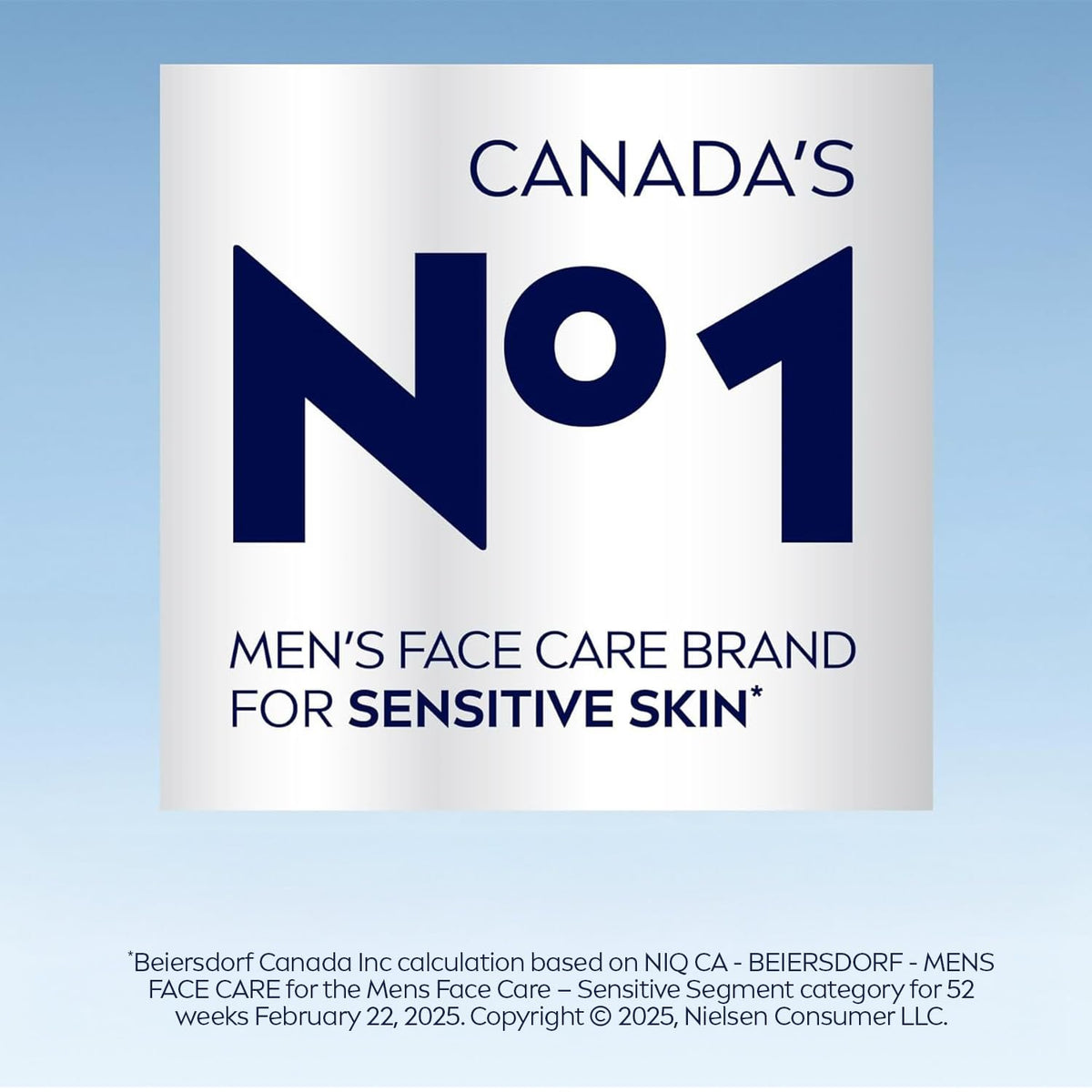 NIVEA MEN close-up shows compact tube suitable for travel and daily use