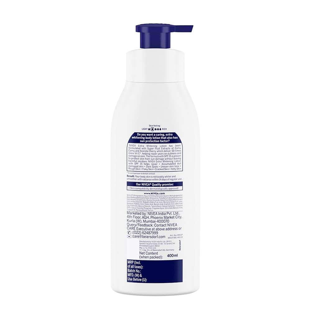 NIVEA Natural Glow lotion being dispensed from a pump for easy daily use