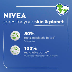 NIVEA Q10 Energy Plus Firming bottle full view for display.