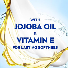 NIVEA Soft Creme after-shower application leaving refreshed skin.