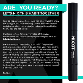 NIXXIT Nail Biting Pen odor-free formula with no strong scent.