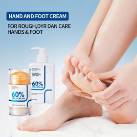 NIZENTA Urea Cream 60% bottle back highlights ingredients and directions.