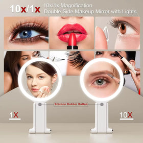 Thoughtful gift option: NJ GLAM LED mirror for beauty lovers.