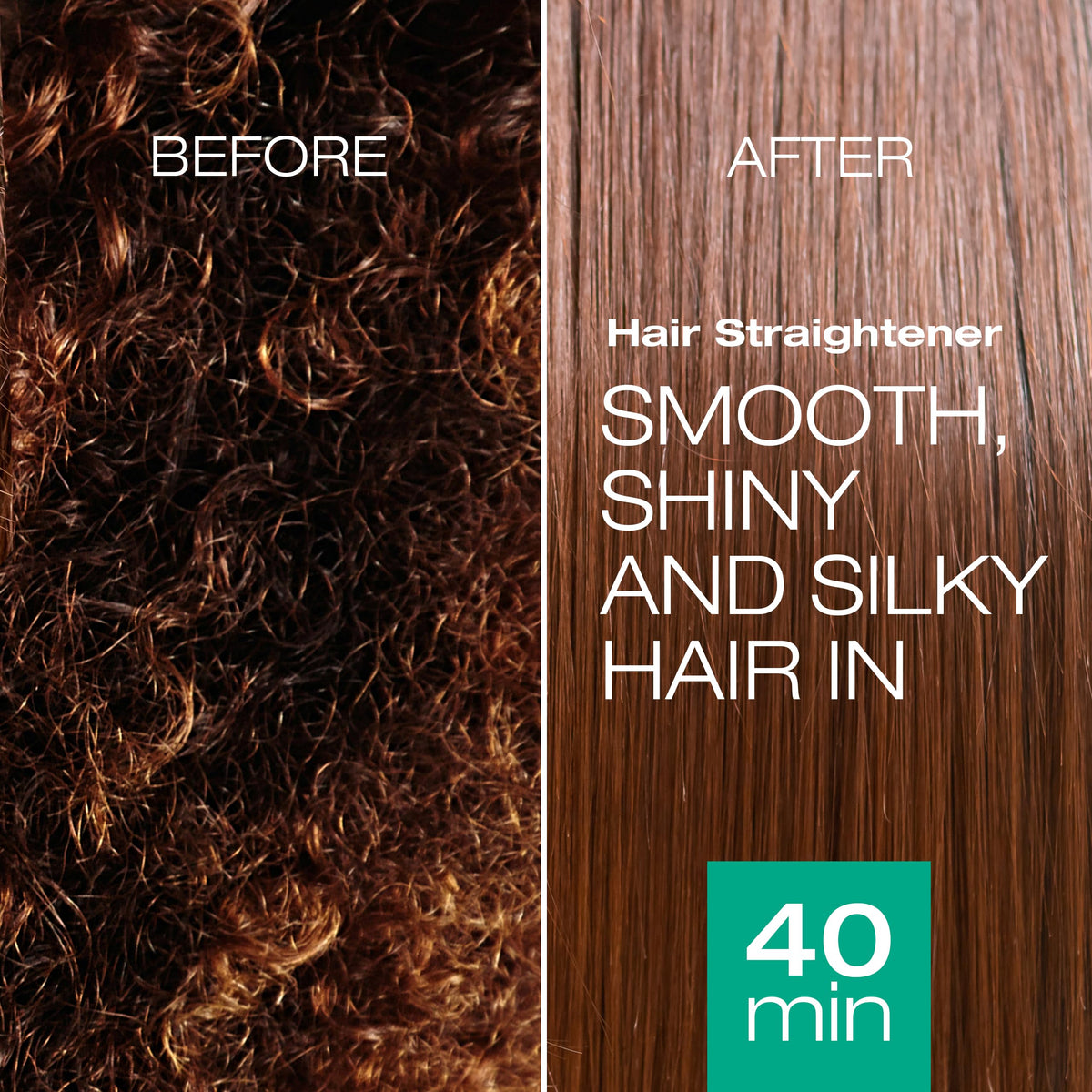 Keratin-rich formula includes vitamin E and aloe for nourishing care.