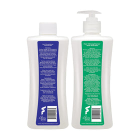 Step 1 pre-treatment cream is applied to hair for gentle prep.