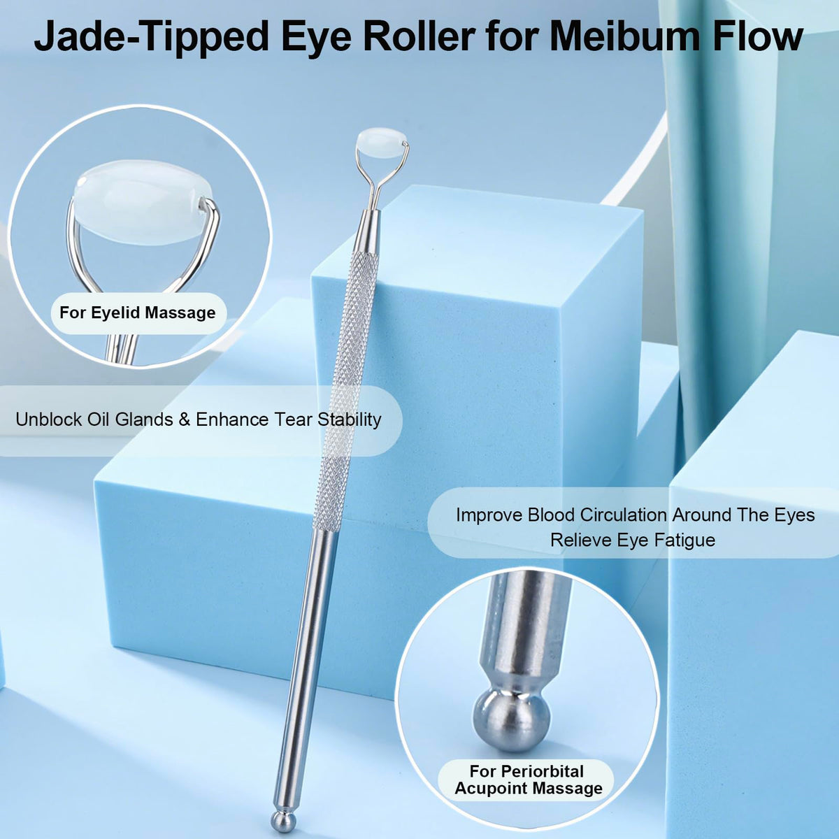 NKQ wand shows a durable metal body with a smooth finish for longevity.