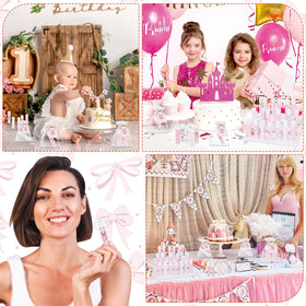 Nlicrst complete pink bow lip balm gift set packaging for gifting