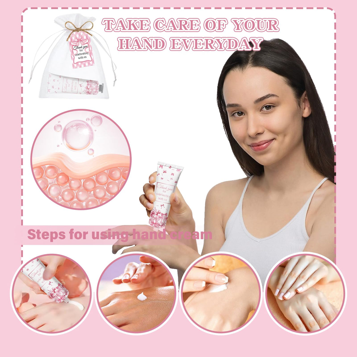Nlicrst mini travel hand cream for on the go moisturization