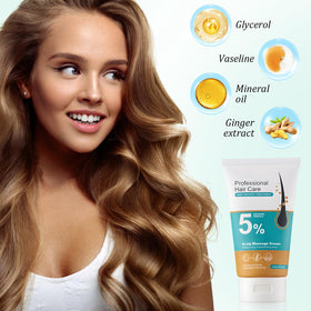 Nmoiat texture close-up reveals rich formula for nourishing scalp care.