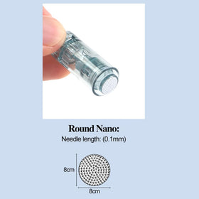Detail of NNBHH Nano-R nanobase protrusion at 0.18 mm for precise skin interaction