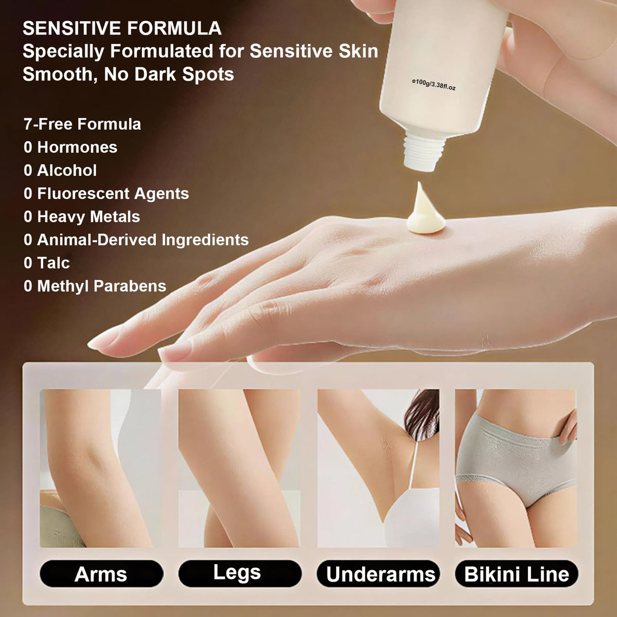 NNQ full-body hair remover suited for legs and bikini line.
