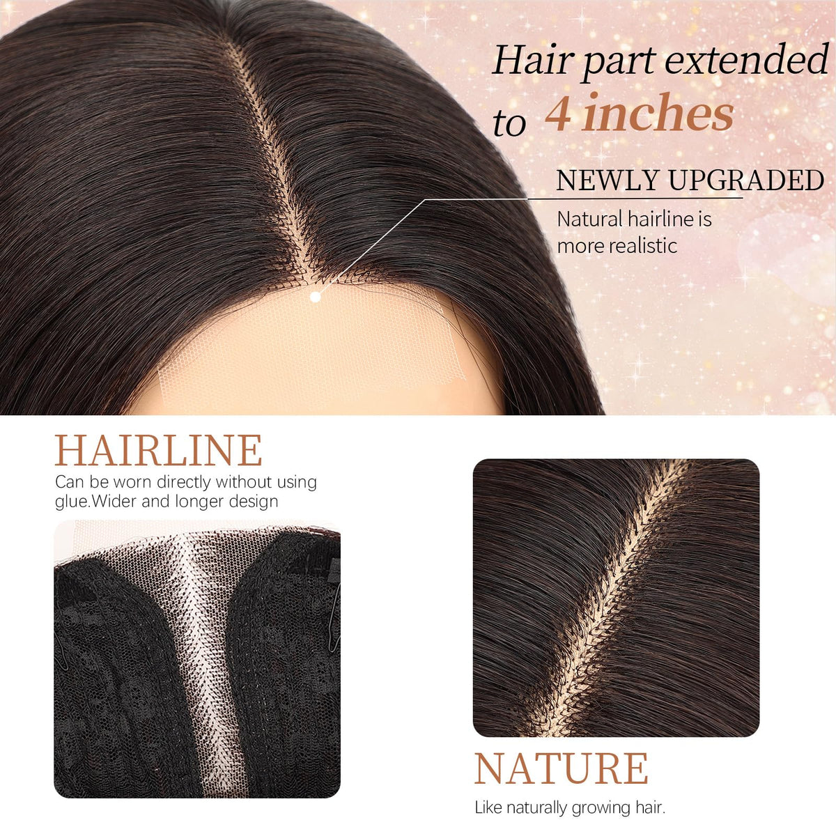 Nnzes anti-slip band keeps wig secure during activities