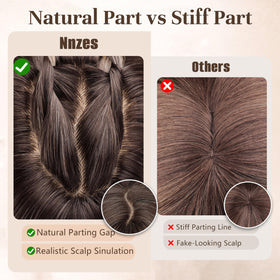 Nnzes blonde wig suitable for parties, weddings, cosplay, and daily wear.
