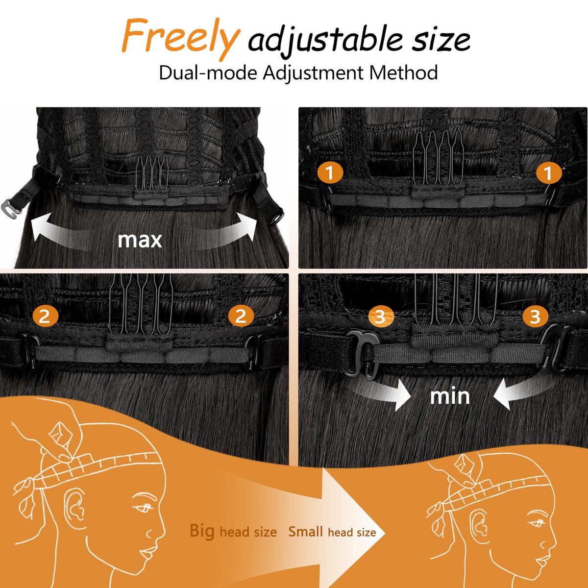 Nnzes wig suited for weddings, parties, cosplay and festive occasions