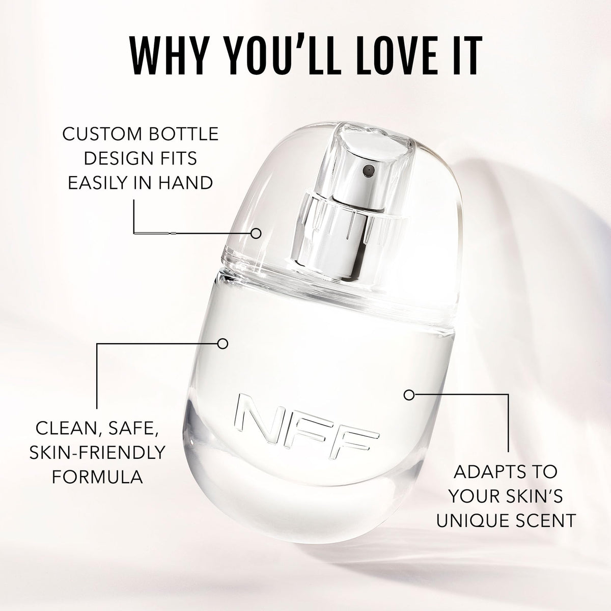 Packaging label highlights FlexScent Technology and My Z-Biome for skin compatibility