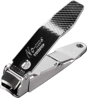 No-mes Fingernail Clipper with catch chamber for mess-free clipping
