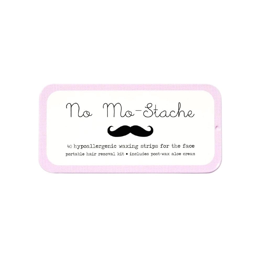 No Mo-Stache lip wax strips for salon-like lip application and smooth skin