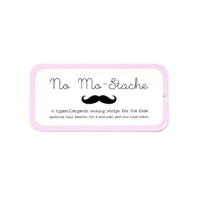 No Mo-Stache lip wax strips for salon-like lip application and smooth skin