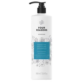 No Nothing fragrance-free moisturizing shampoo bottle supports gentle cleansing for sensitive scalps