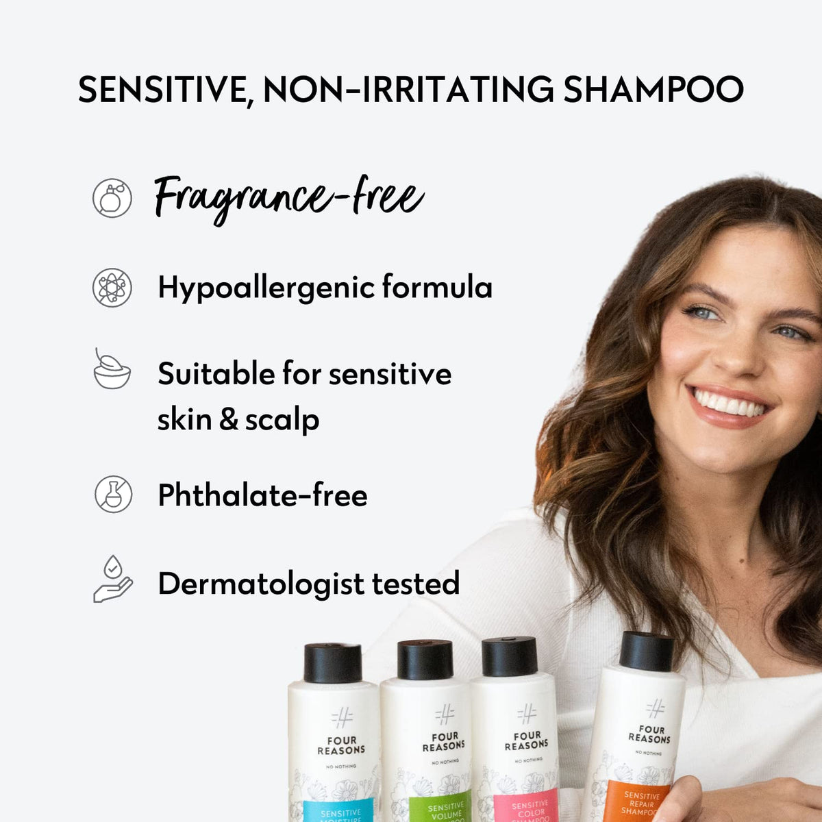 No Nothing moisturizing shampoo lather demonstrates rich hydration without fragrance