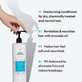 No Nothing Moisture Conditioner dispenser showing convenient application for sensitive scalps