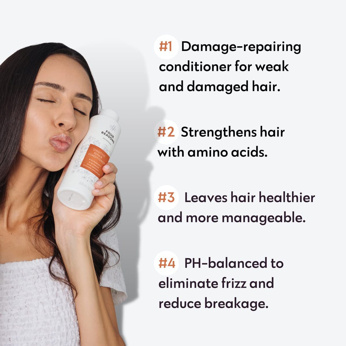 No nothing Repair Conditioner ingredients highlight plant proteins and amino acids for repair