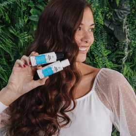 No Nothing Sensitive Moisture Shampoo bottle on shelf communicates fragrance-free, gentle formula