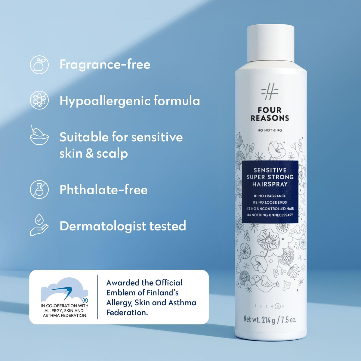 No Nothing UV-protection spray shielding style under sun exposure.