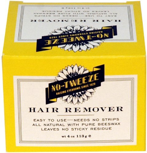 No-Tweeze Classic Wax 4 oz pack for at-home waxing and smooth skin