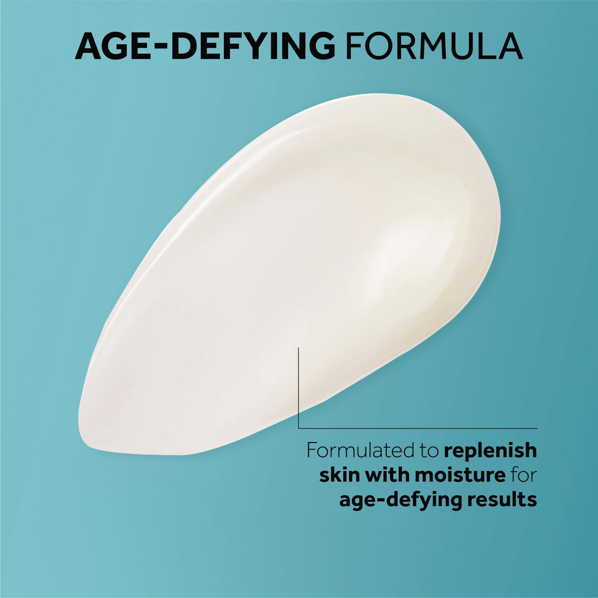 No7 serum texture swirl illustrating creamy consistency for even coverage.