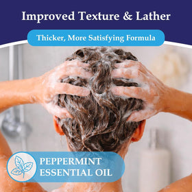 Noble Formula 2% pyrithione zinc bottle calms irritation
