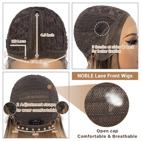 NOBLE soft breathable cap with rose net for all-day cooling.