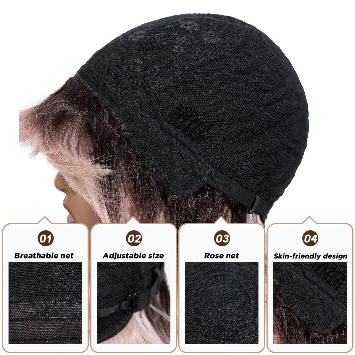 NOBLE synthetic curly bob wig adds bold texture for standout looks