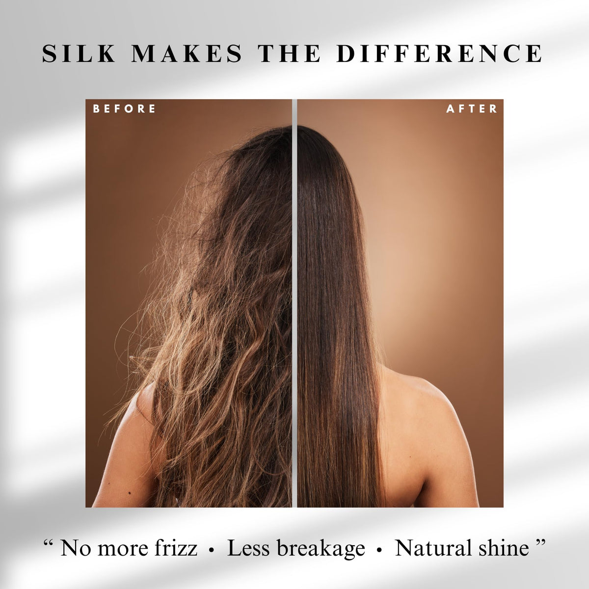 Nochka Fashion hair-friendly design reduces friction for all hair types.