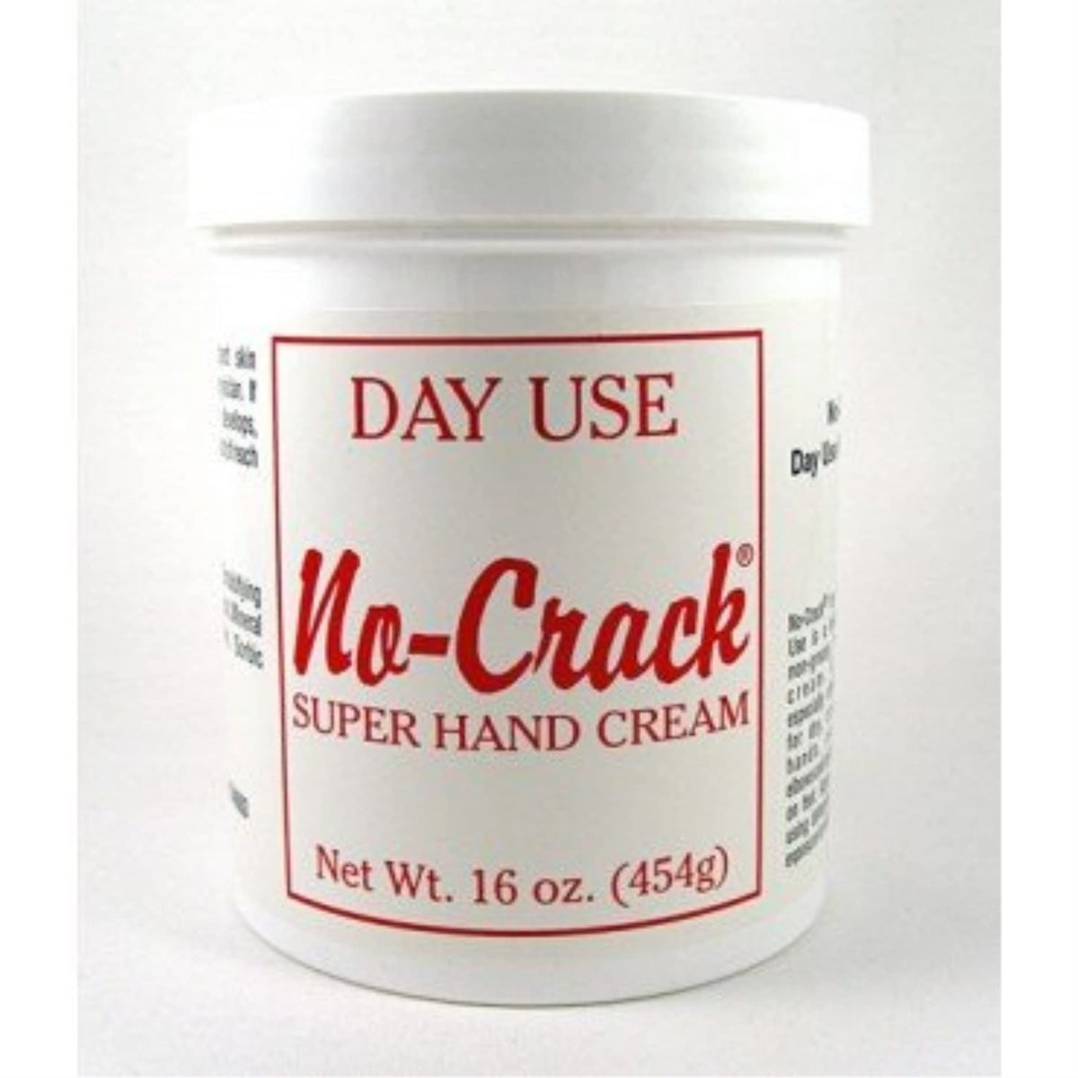 No Crack Day Use Cream bottle 16oz with fragrant, quick-drying formula.