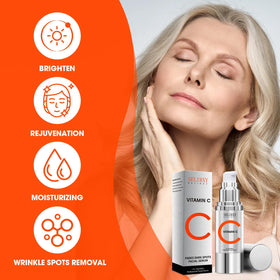 Nodfens serum applied to neck area to illustrate multi-area care.
