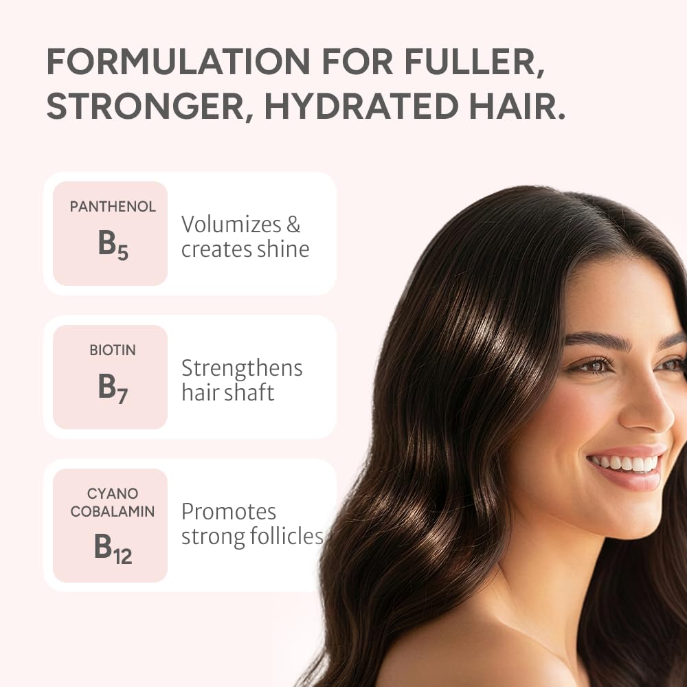 Noelo Hills Hair Treatment application on hair shows even distribution and easy combing.