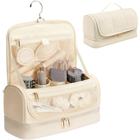 Noldena hanging hair tool organizer with Dyson Airwrap keeps tools organized on the go