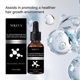 NOLUVA clascoterone five-percent dropper enables controlled scalp application.